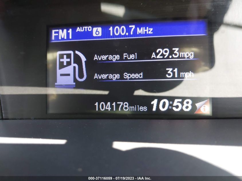 2015 HONDA CIVIC SEDAN LX - 19XFB2F54FE262171