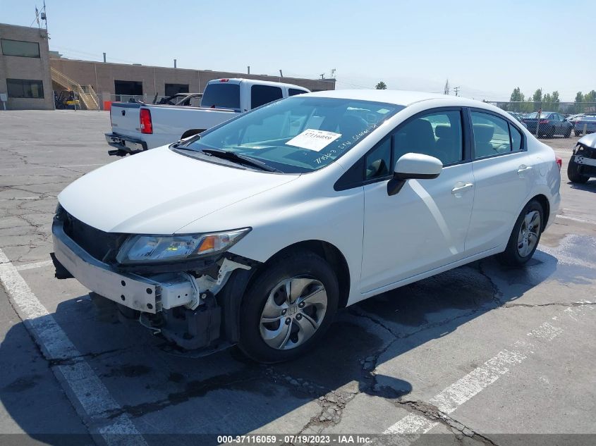 2015 HONDA CIVIC SEDAN LX - 19XFB2F54FE262171