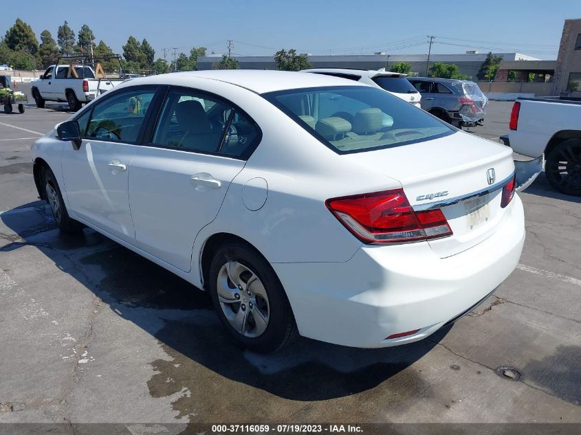 2015 HONDA CIVIC SEDAN LX - 19XFB2F54FE262171