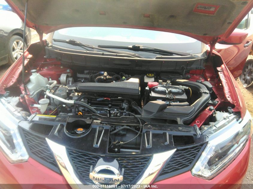 2016 NISSAN ROGUE SV/SL/S - KNMAT2MTXGP693477