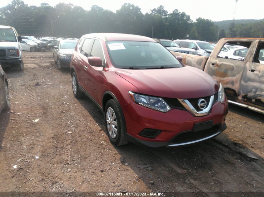 2016 NISSAN ROGUE SV/SL/S - KNMAT2MTXGP693477