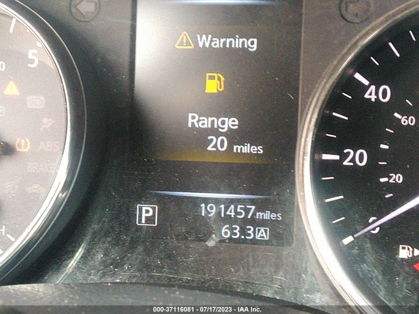 2016 NISSAN ROGUE SV/SL/S - KNMAT2MTXGP693477