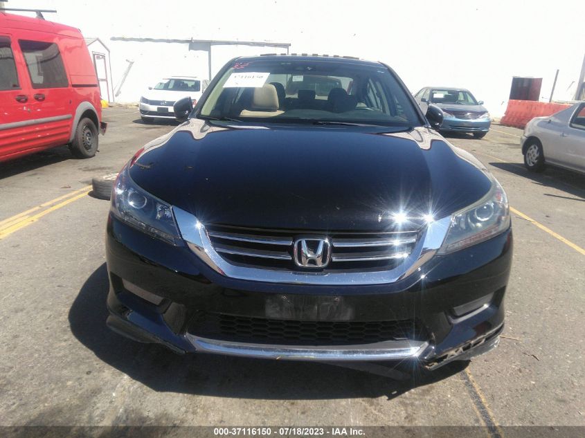 2014 HONDA ACCORD EX-L V-6 - 1HGCR3F81EA025056