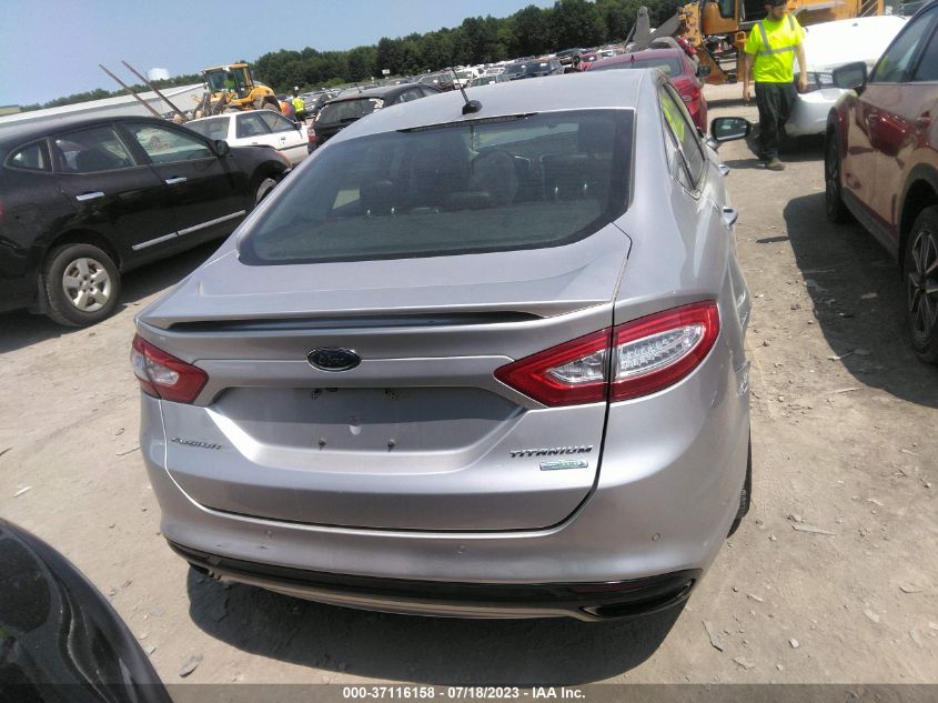 2016 FORD FUSION TITANIUM - 3FA6P0K97GR256475
