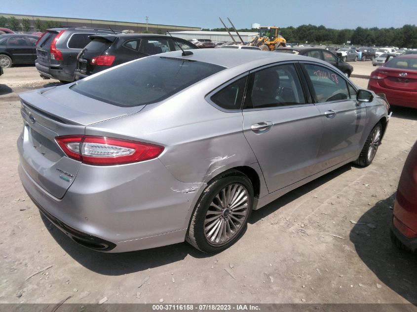 2016 FORD FUSION TITANIUM - 3FA6P0K97GR256475