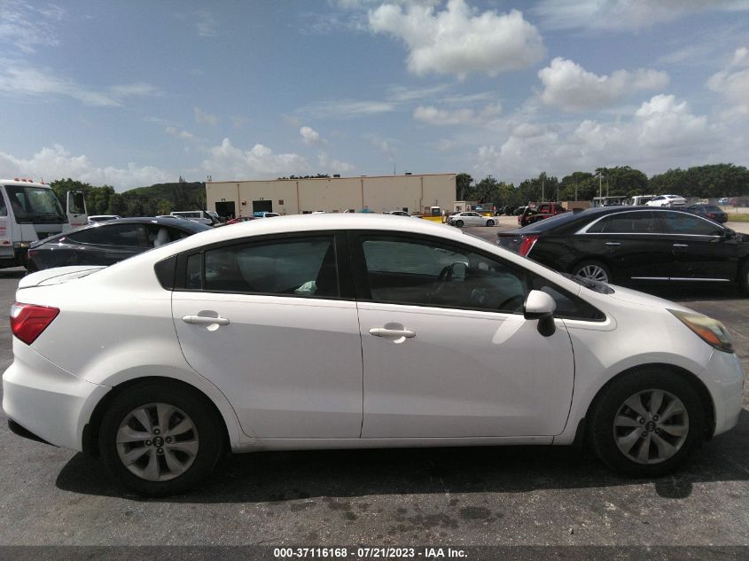 2016 KIA RIO EX - KNADN4A30G6575125