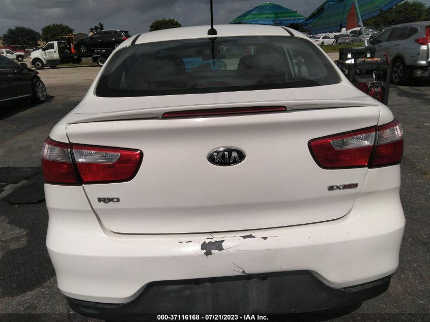 2016 KIA RIO EX - KNADN4A30G6575125