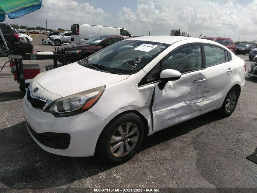 2016 KIA RIO EX - KNADN4A30G6575125