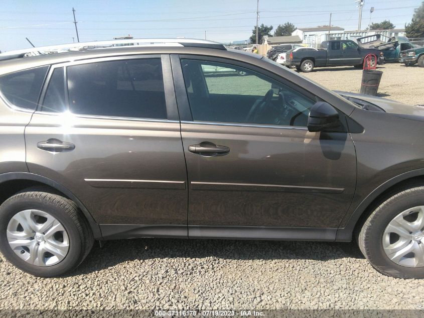 2015 TOYOTA RAV4 LE - 2T3BFREV3FW328162