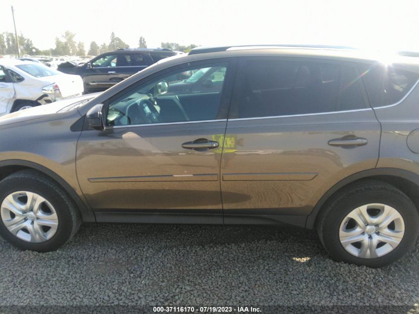 2015 TOYOTA RAV4 LE - 2T3BFREV3FW328162