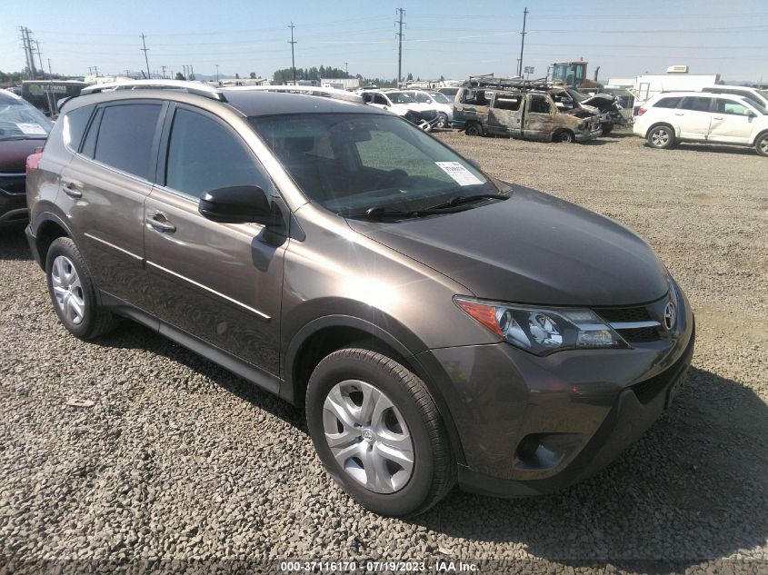 2015 TOYOTA RAV4 LE - 2T3BFREV3FW328162