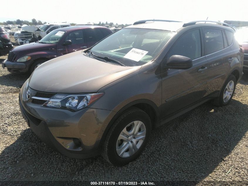 2015 TOYOTA RAV4 LE - 2T3BFREV3FW328162