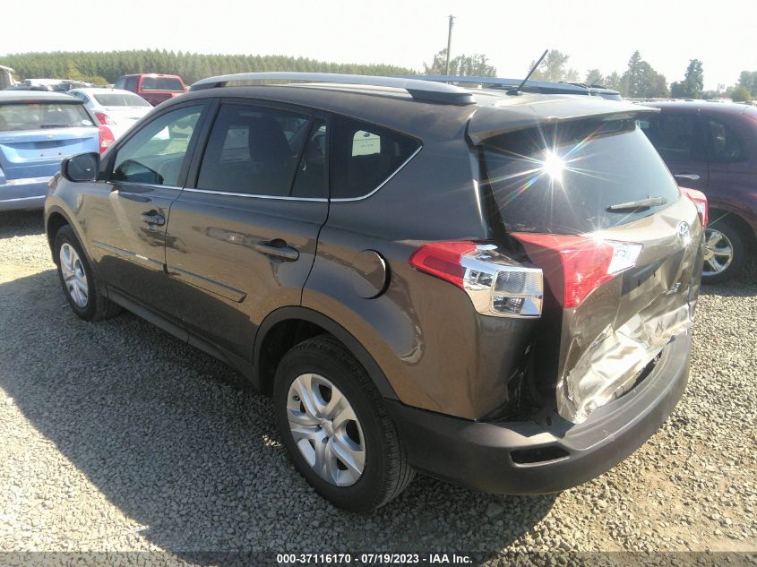 2015 TOYOTA RAV4 LE - 2T3BFREV3FW328162