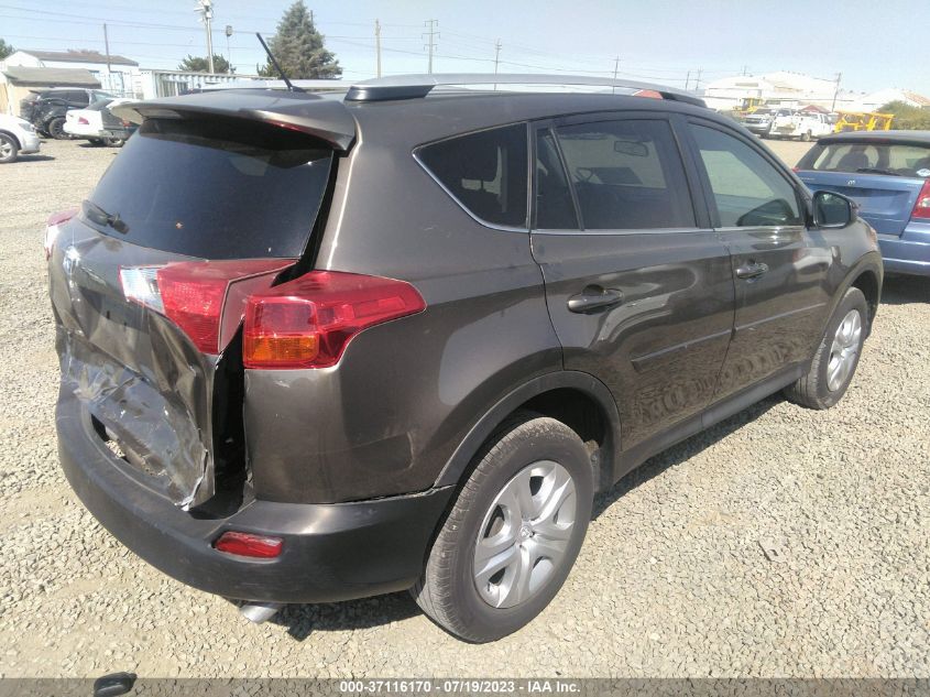 2015 TOYOTA RAV4 LE - 2T3BFREV3FW328162