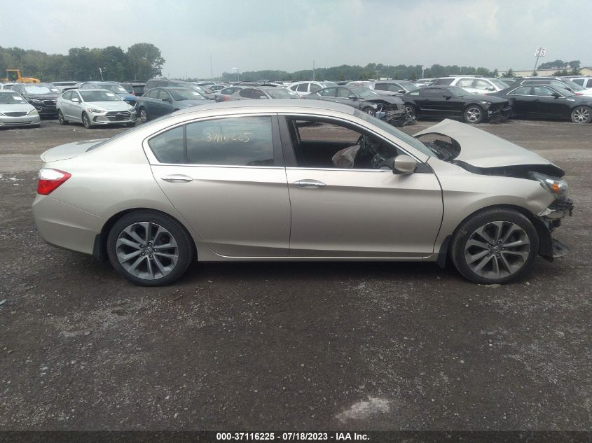 2013 HONDA ACCORD SDN SPORT - 1HGCR2F57DA221467
