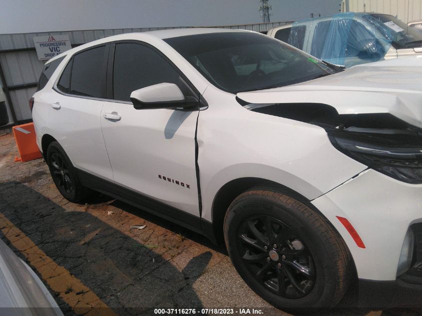 2022 CHEVROLET EQUINOX LT - 3GNAXKEV2NL201142