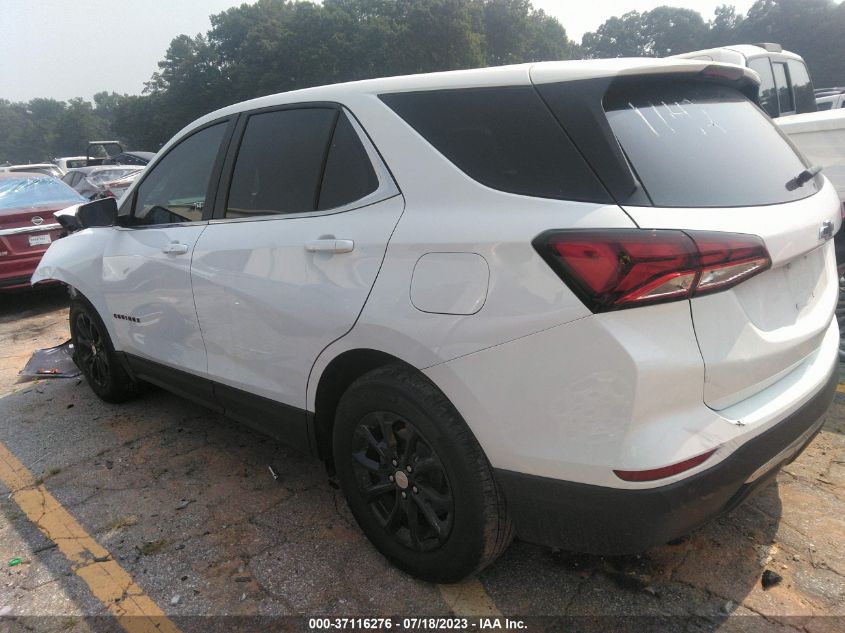 2022 CHEVROLET EQUINOX LT - 3GNAXKEV2NL201142