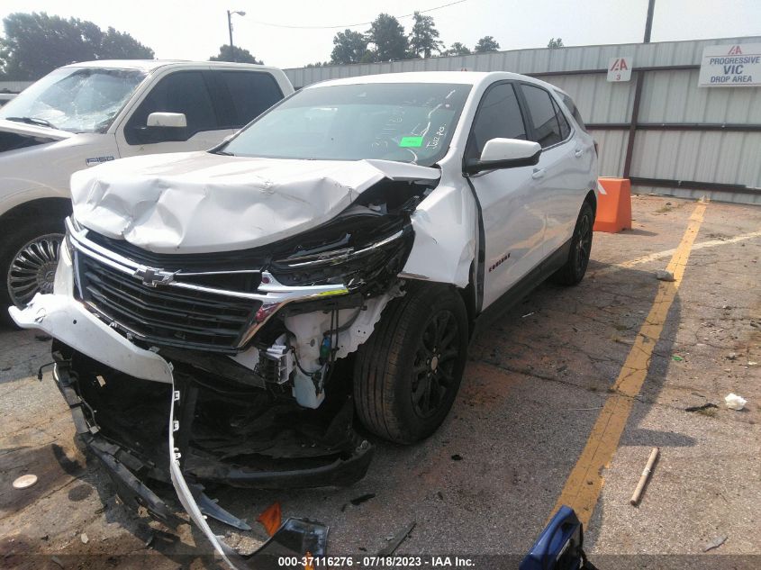 2022 CHEVROLET EQUINOX LT - 3GNAXKEV2NL201142