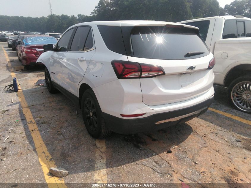 2022 CHEVROLET EQUINOX LT - 3GNAXKEV2NL201142