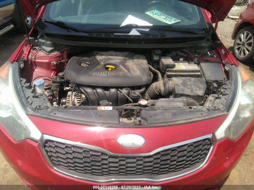 2014 KIA FORTE LX - KNAFX4A67E5219786