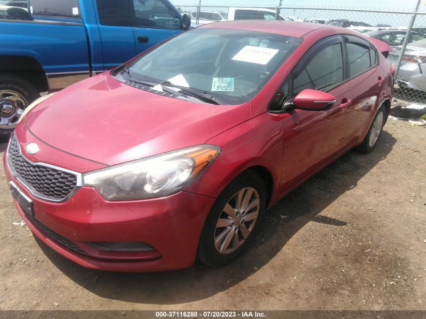 2014 KIA FORTE LX - KNAFX4A67E5219786