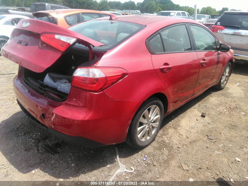 2014 KIA FORTE LX - KNAFX4A67E5219786
