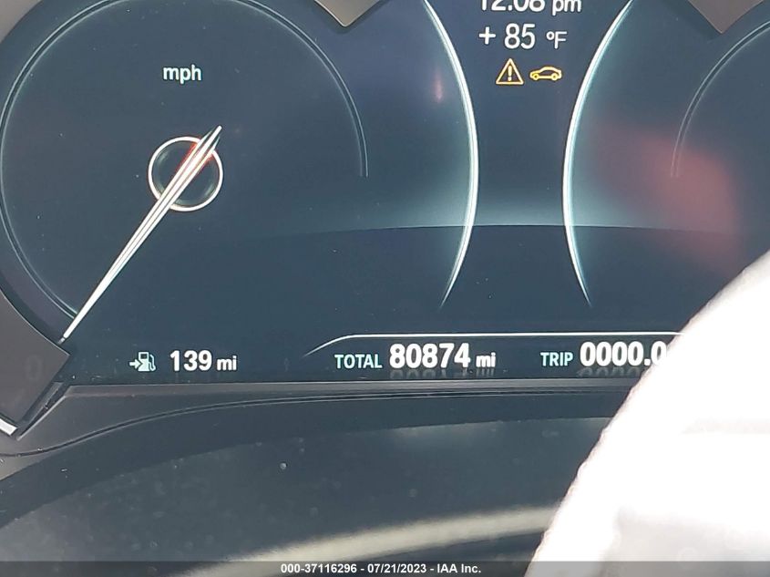 2019 BMW 5 SERIES 540I XDRIVE - WBAJE7C58KWW31579