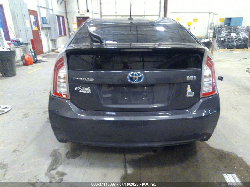 2013 TOYOTA PRIUS ONE/TWO/THREE/FOUR/FIVE - JTDKN3DU8D5633430