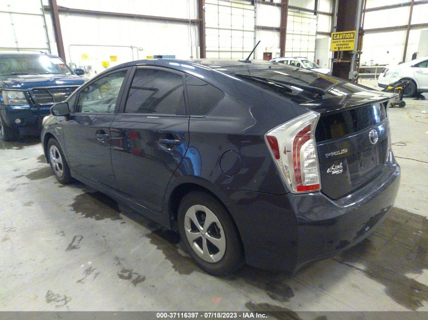 2013 TOYOTA PRIUS ONE/TWO/THREE/FOUR/FIVE - JTDKN3DU8D5633430