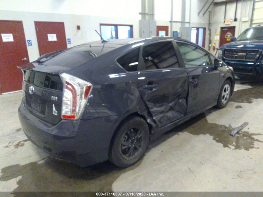 2013 TOYOTA PRIUS ONE/TWO/THREE/FOUR/FIVE - JTDKN3DU8D5633430