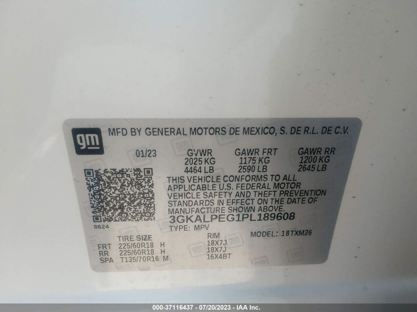 2023 GMC TERRAIN SLT - 3GKALPEG1PL189608