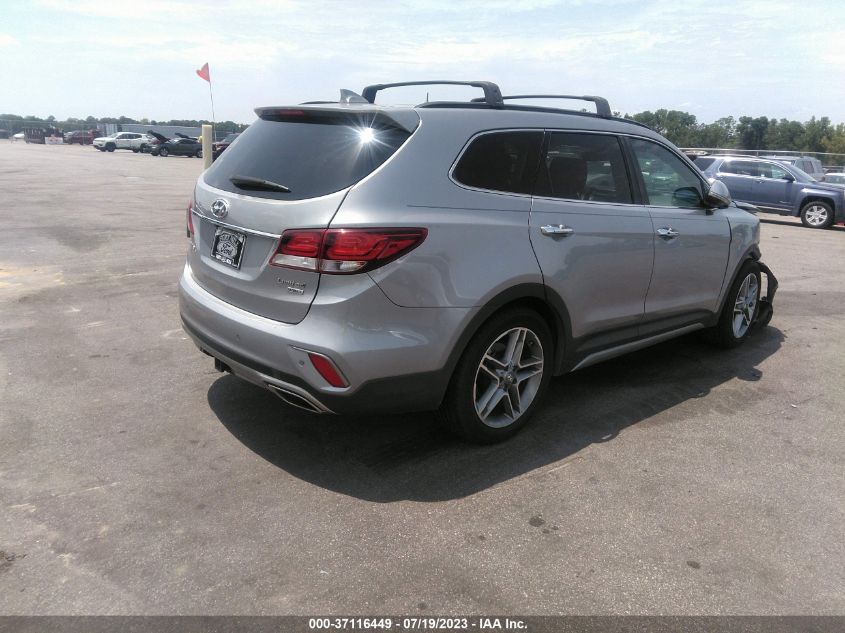 2017 HYUNDAI SANTA FE LIMITED ULTIMATE - KM8SR4HF3HU231733