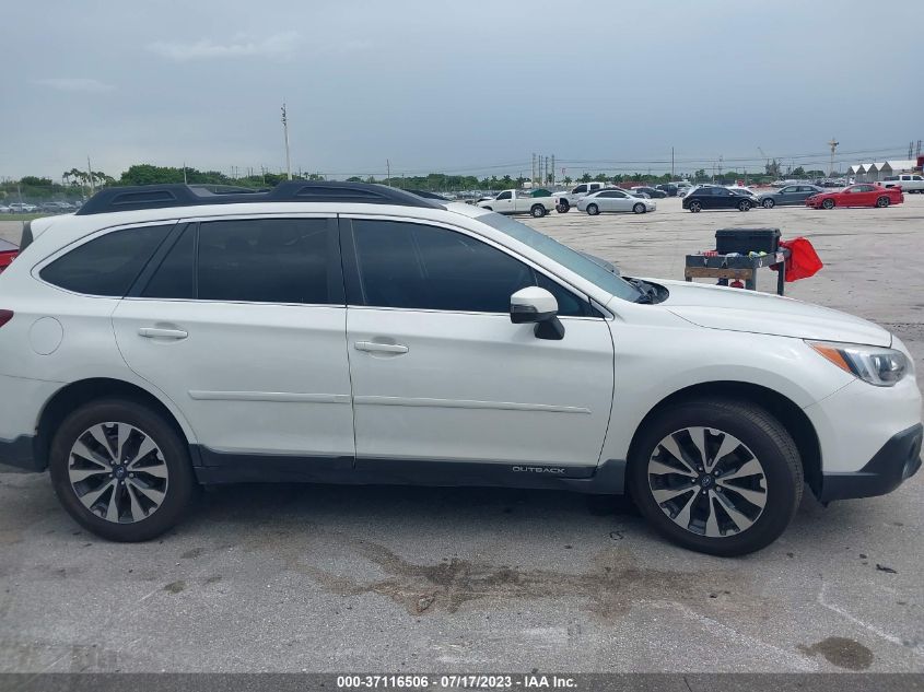 2017 SUBARU OUTBACK LIMITED - 4S4BSANC8H3426813