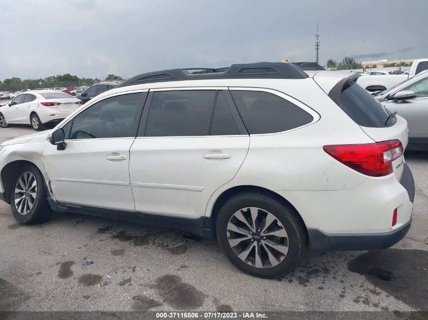 2017 SUBARU OUTBACK LIMITED - 4S4BSANC8H3426813