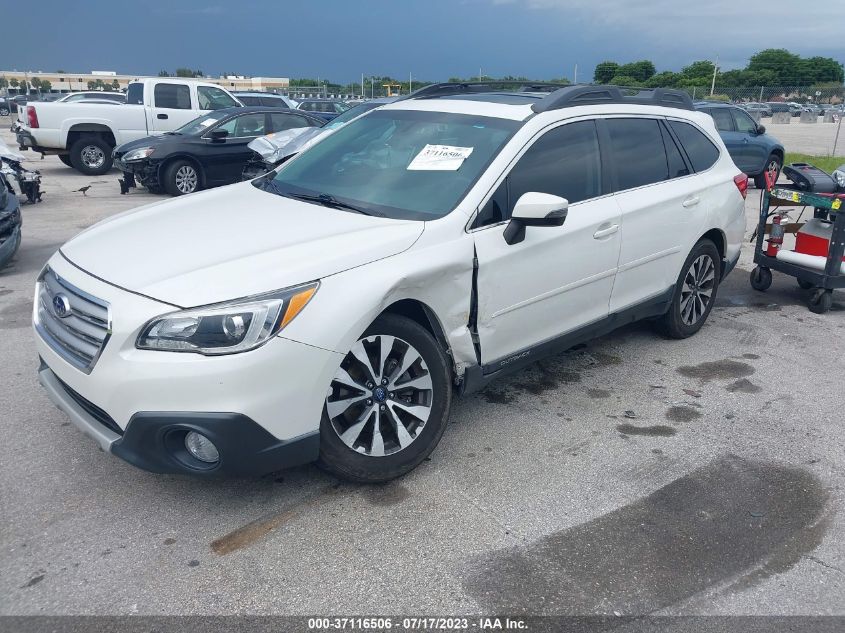 2017 SUBARU OUTBACK LIMITED - 4S4BSANC8H3426813