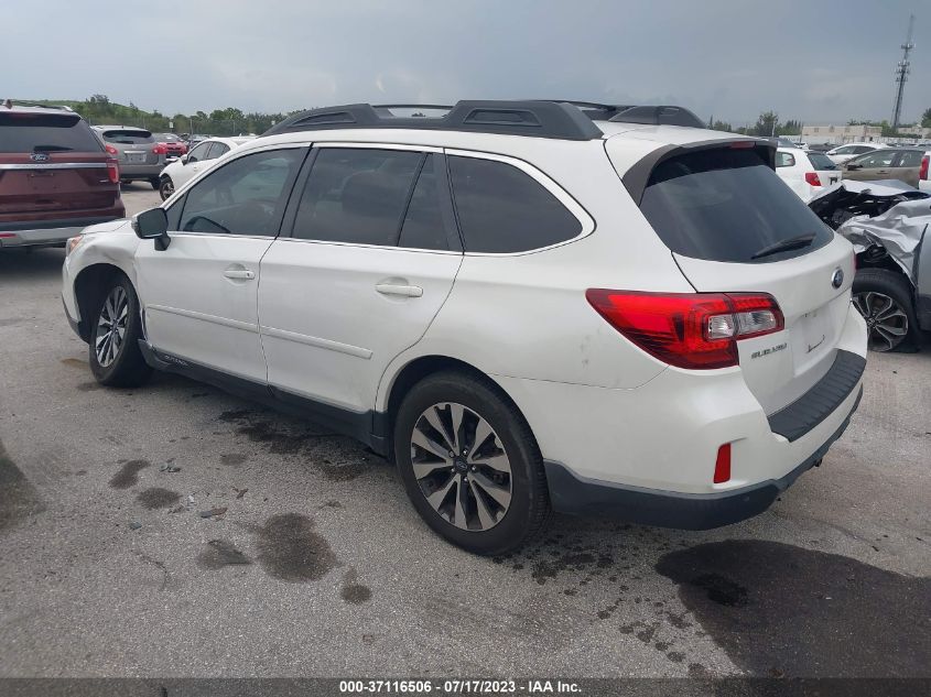 2017 SUBARU OUTBACK LIMITED - 4S4BSANC8H3426813
