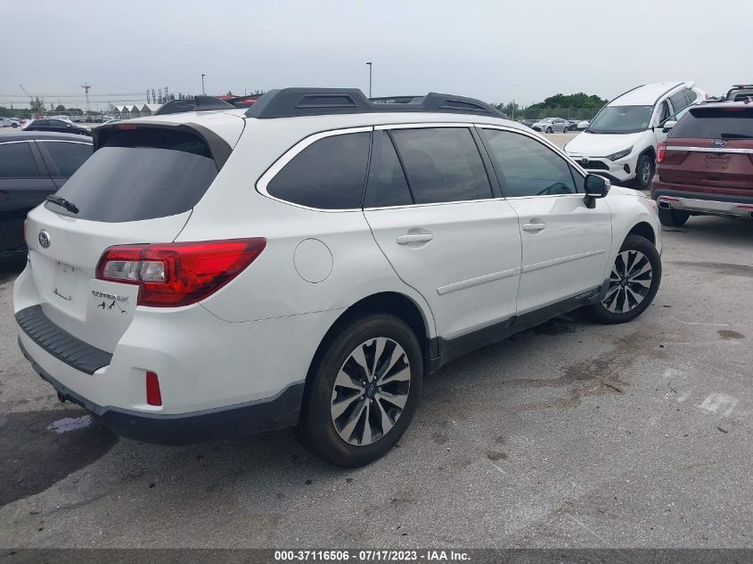 2017 SUBARU OUTBACK LIMITED - 4S4BSANC8H3426813