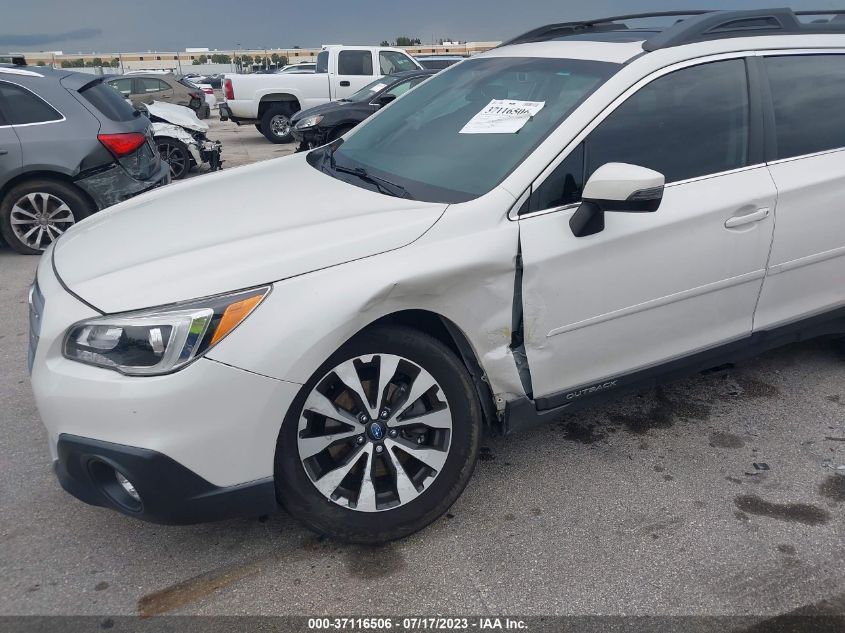 2017 SUBARU OUTBACK LIMITED - 4S4BSANC8H3426813