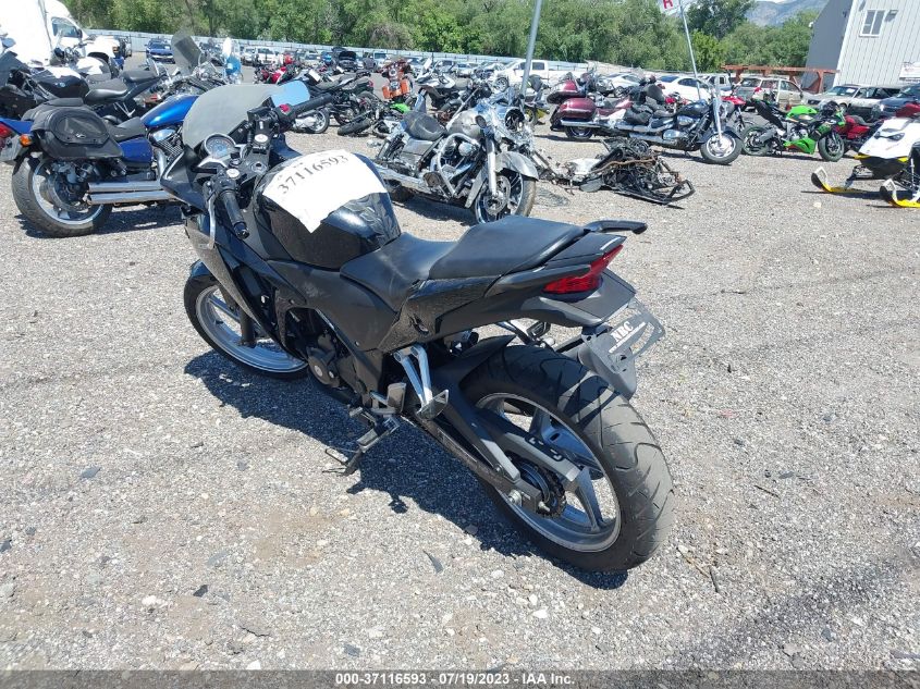 2012 HONDA CBR250 R MLHMC4100C5201609