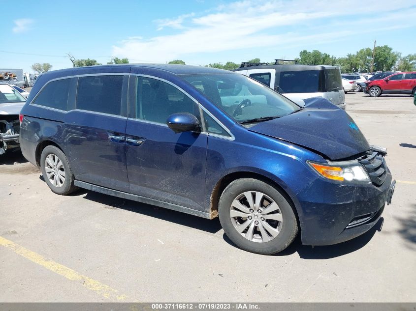 2016 HONDA ODYSSEY EX-L - 5FNRL5H62GB018919