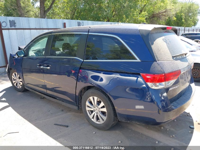 2016 HONDA ODYSSEY EX-L - 5FNRL5H62GB018919