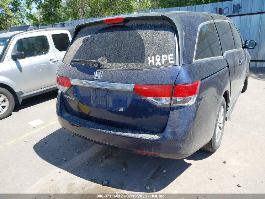 2016 HONDA ODYSSEY EX-L - 5FNRL5H62GB018919