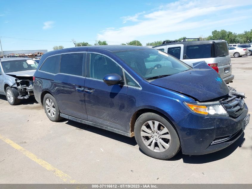 2016 HONDA ODYSSEY EX-L - 5FNRL5H62GB018919