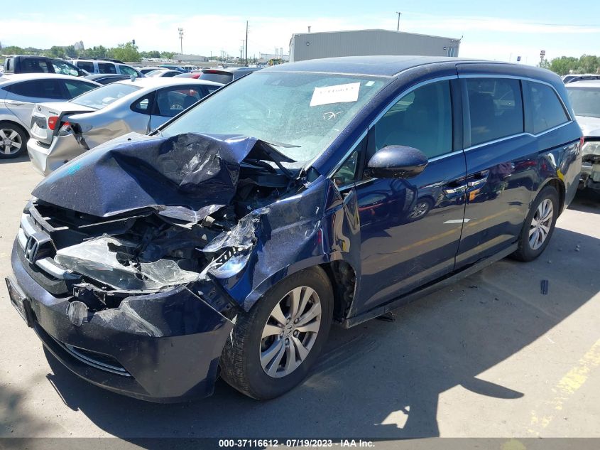 2016 HONDA ODYSSEY EX-L - 5FNRL5H62GB018919
