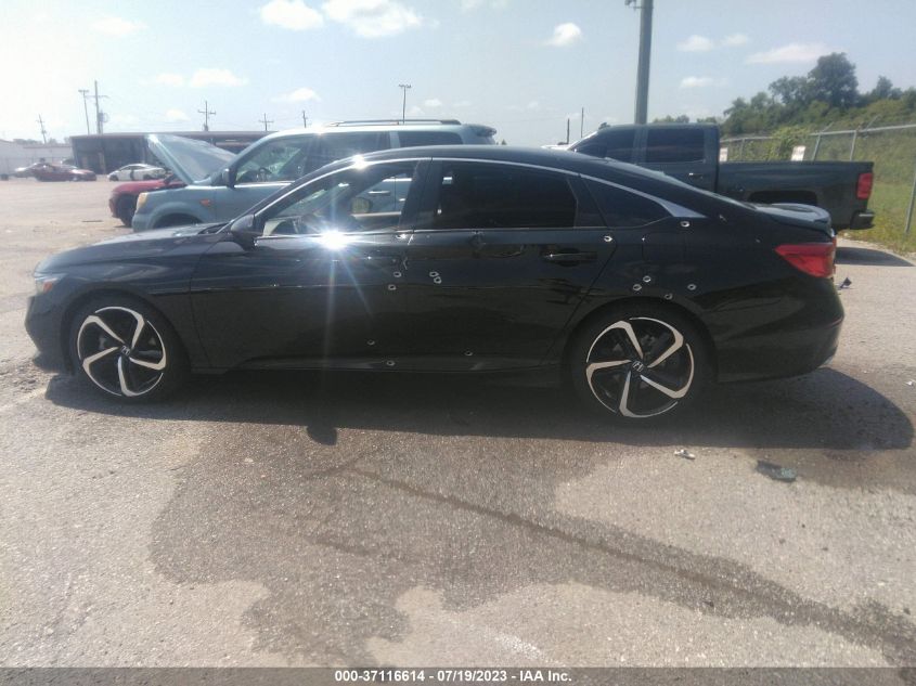 2021 HONDA ACCORD SEDAN SPORT - 1HGCV1F30MA110182