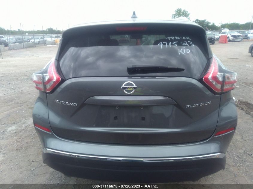2018 NISSAN MURANO PLATINUM - 5N1AZ2MG6JN183210
