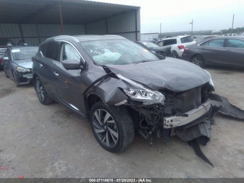 2018 NISSAN MURANO PLATINUM - 5N1AZ2MG6JN183210