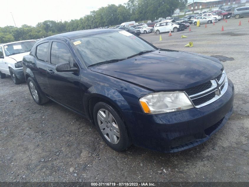 2013 DODGE AVENGER SE V6 - 1C3CDZAG1DN748271