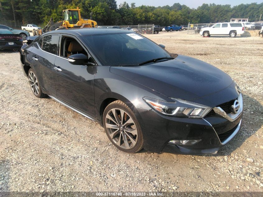 2016 NISSAN MAXIMA 3.5S/SV/SL/SR/PLAT - 1N4AA6AP8GC447917