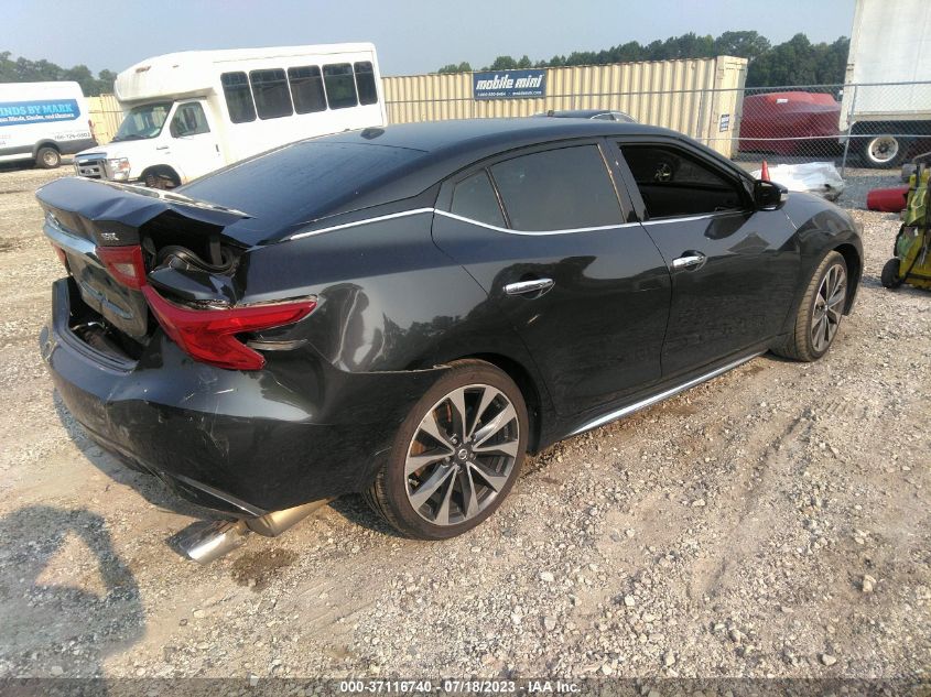 2016 NISSAN MAXIMA 3.5S/SV/SL/SR/PLAT - 1N4AA6AP8GC447917